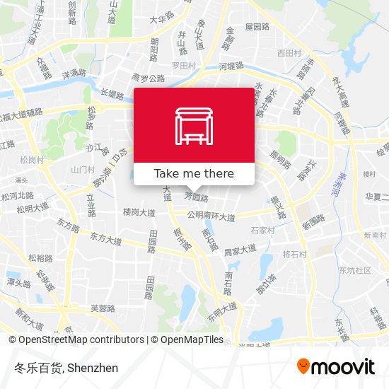 冬乐百货 map