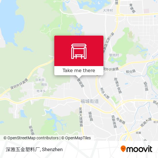 深雅五金塑料厂 map