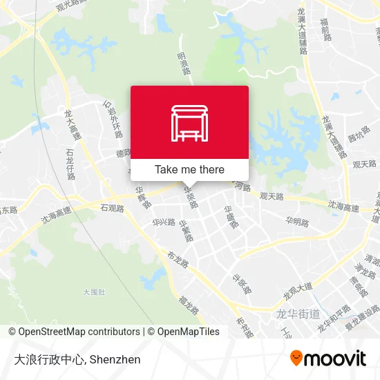 大浪行政中心 map