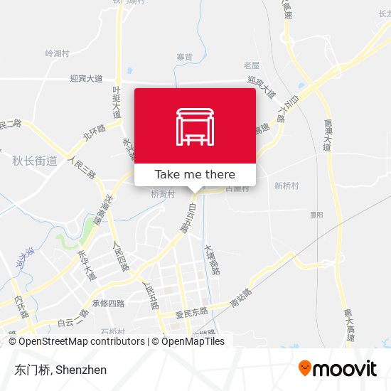 东门桥 map