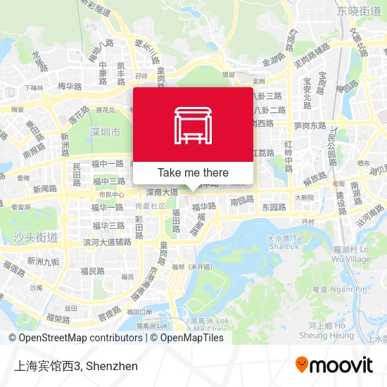 上海宾馆西3 map