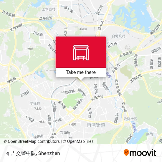 布吉交警中队 map
