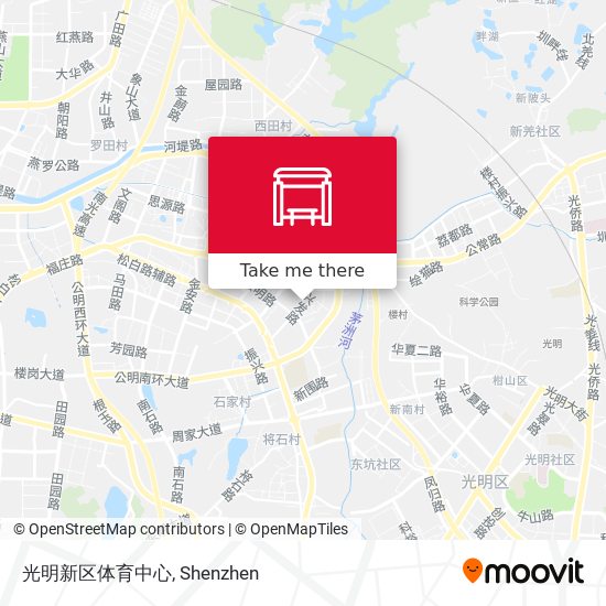光明新区体育中心 map