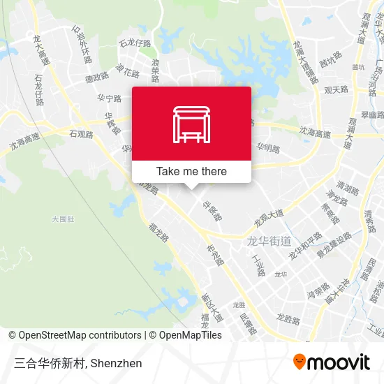 三合华侨新村 map