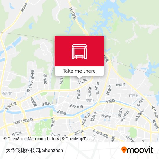 大华飞捷科技园 map