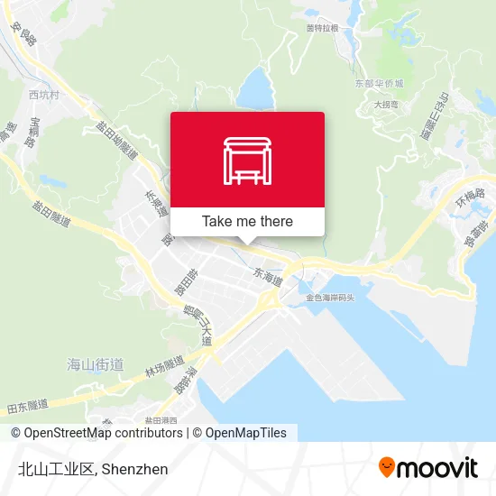 北山工业区 map