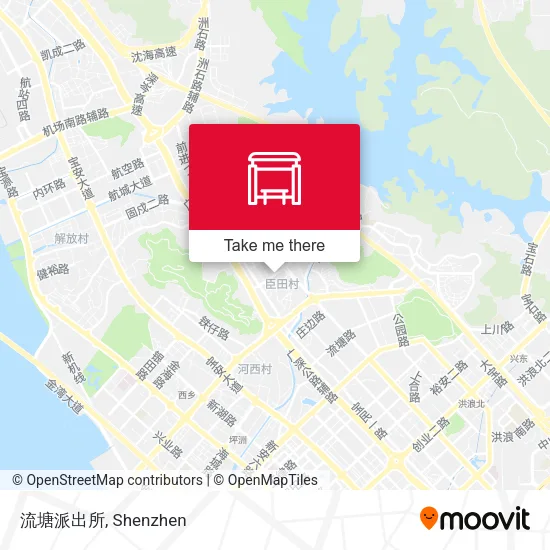 流塘派出所 map