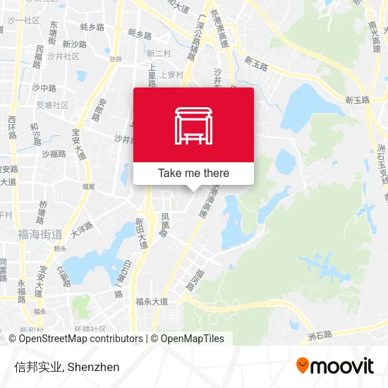 信邦实业 map