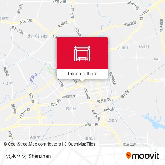 淡水立交 map