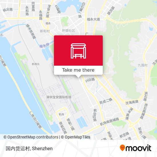 国内货运村 map