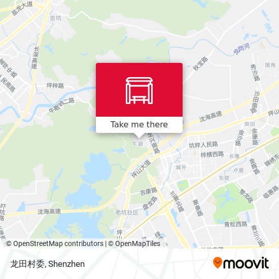 龙田村委 map