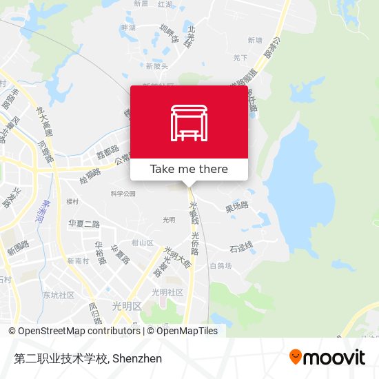第二职业技术学校 map