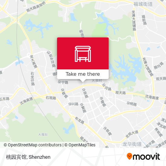 桃园宾馆 map