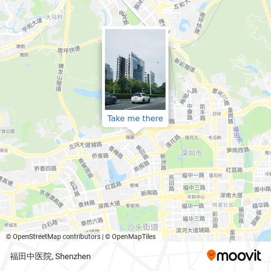福田中医院 map
