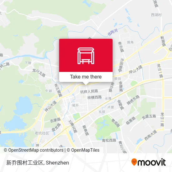 新乔围村工业区 map