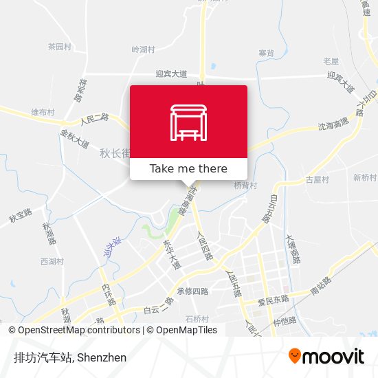排坊汽车站 map