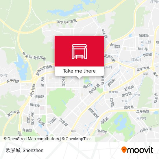 欧景城 map