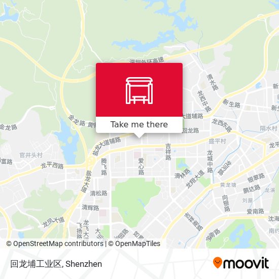 回龙埔工业区 map