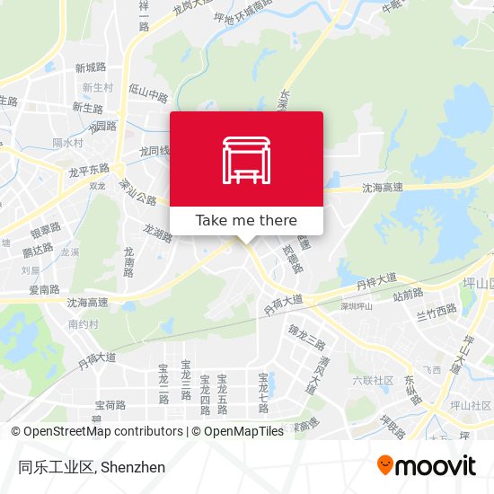 同乐工业区 map