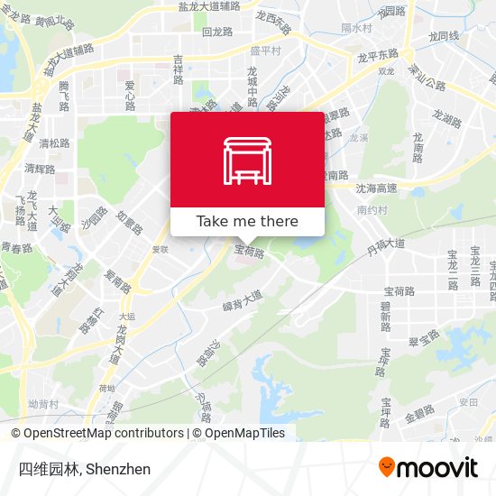 四维园林 map