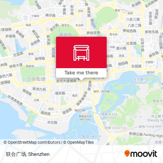 联合广场 map