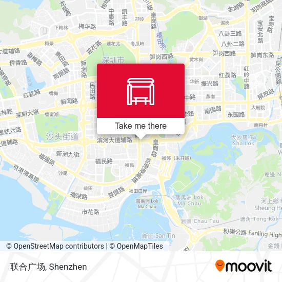 联合广场 map