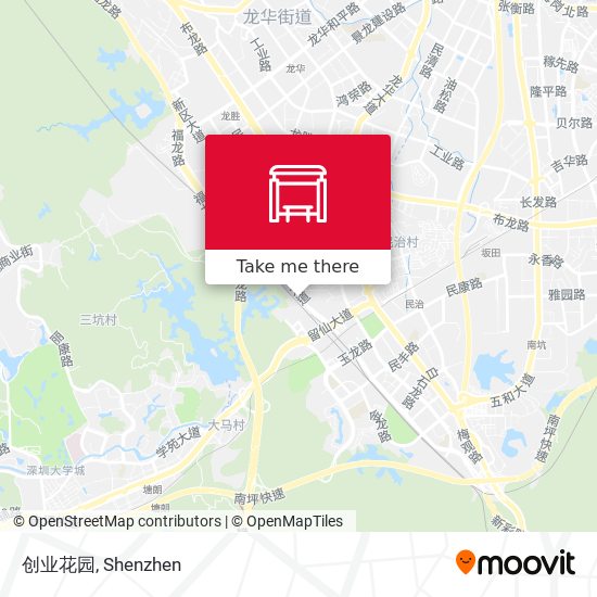 创业花园 map