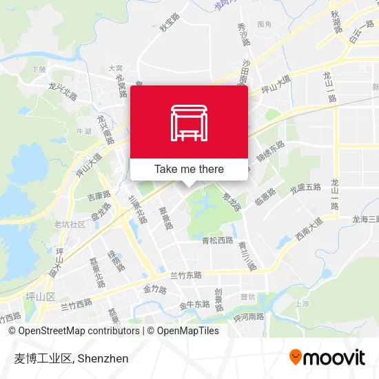 麦博工业区 map