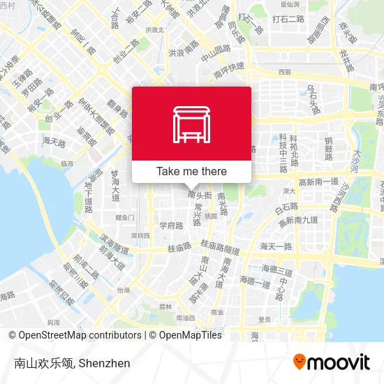 南山欢乐颂 map