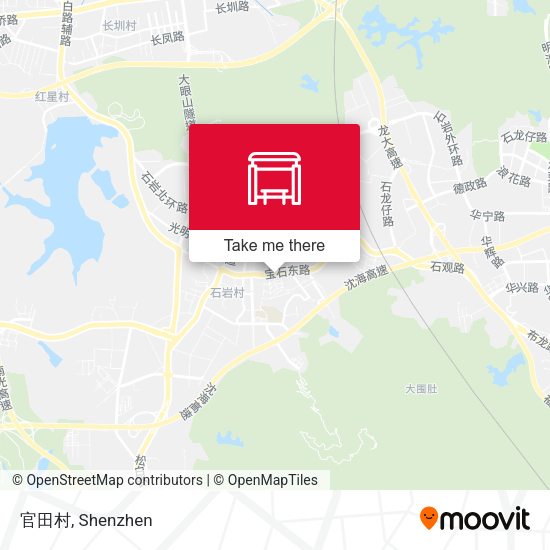官田村 map