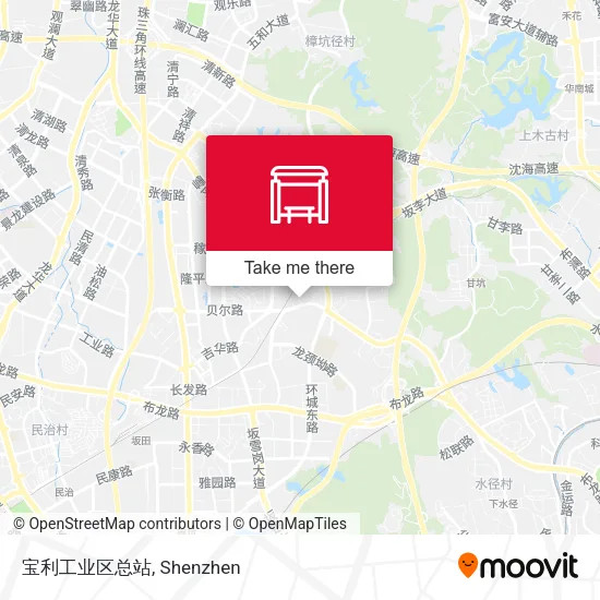 宝利工业区总站 map