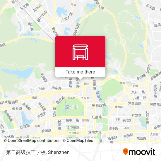 第二高级技工学校 map