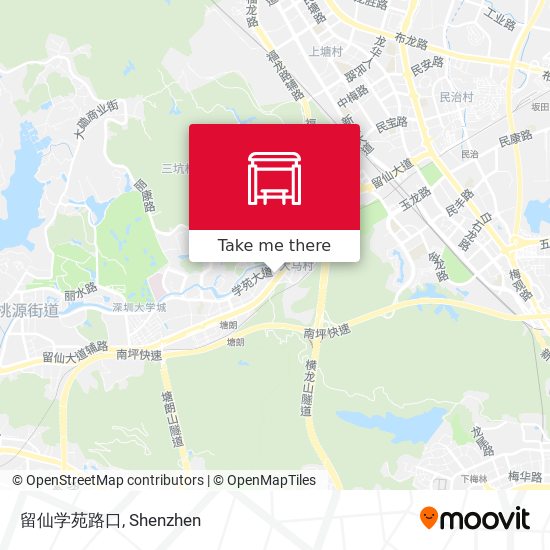 留仙学苑路口 map