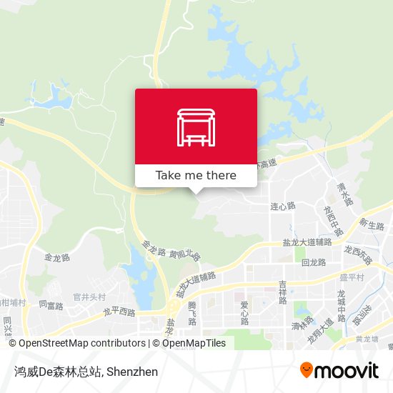 鸿威De森林总站 map