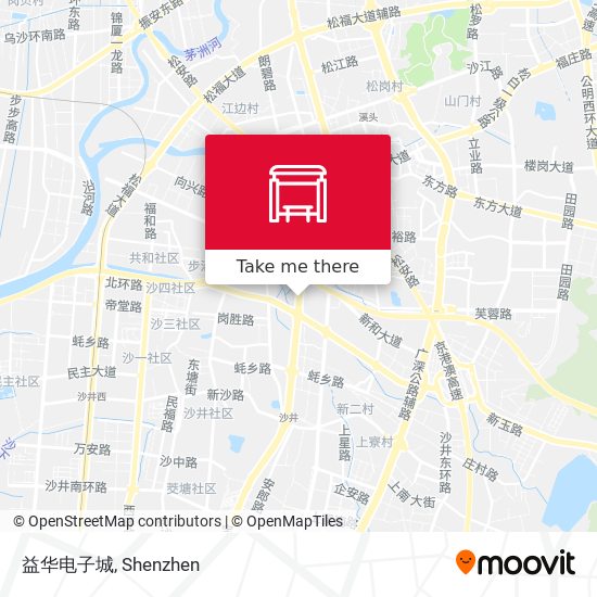 益华电子城 map