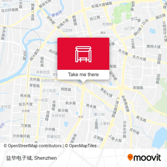 益华电子城 map
