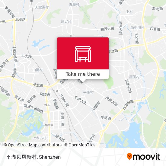 平湖凤凰新村 map