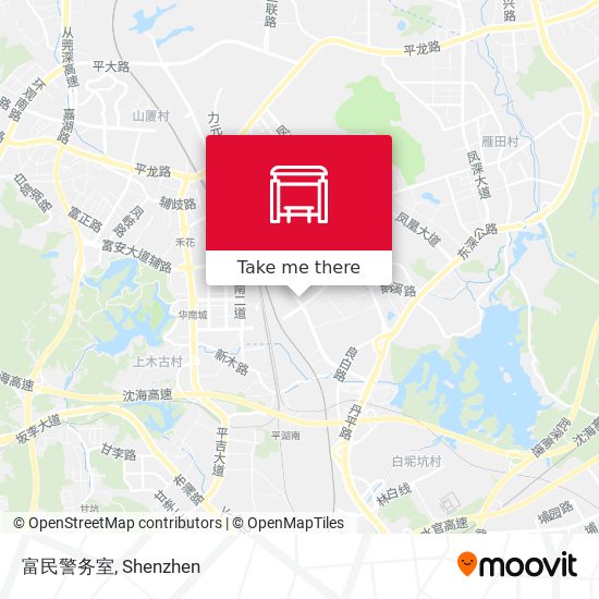 富民警务室 map
