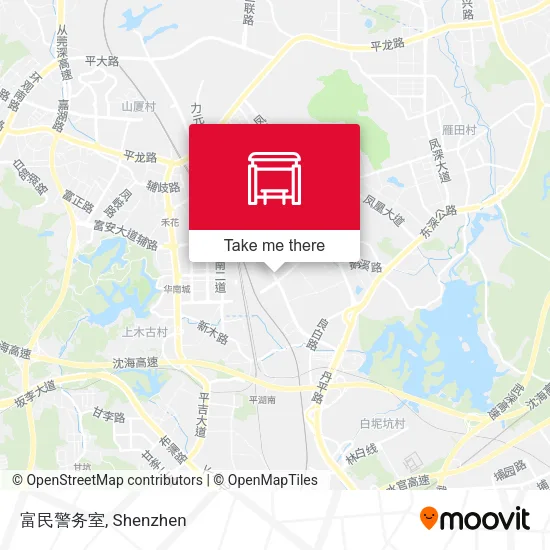 富民警务室 map