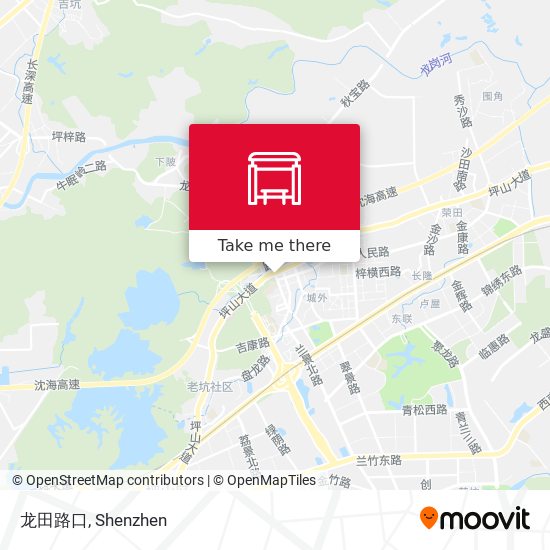 龙田路口 map