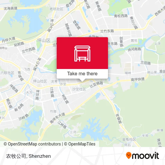农牧公司 map