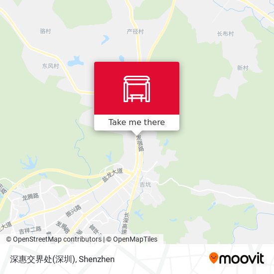 深惠交界处(深圳) map