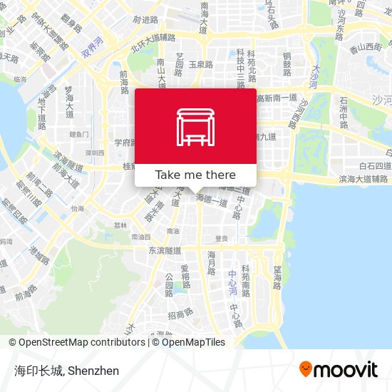 海印长城 map