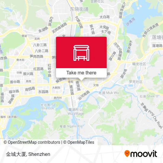 金城大厦 map