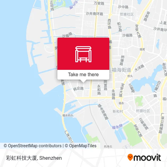 彩虹科技大厦 map