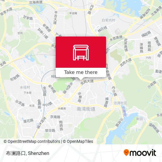 布澜路口 map