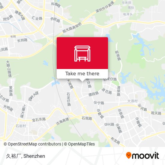 久裕厂 map