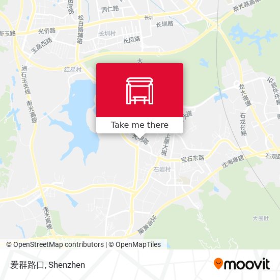 爱群路口 map