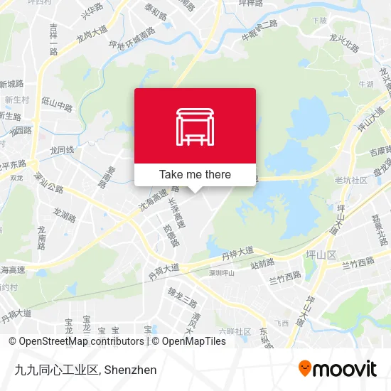 九九同心工业区 map