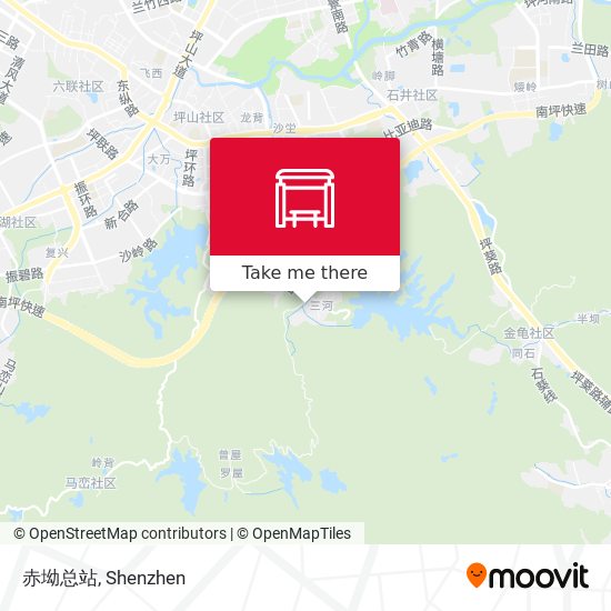 赤坳总站 map